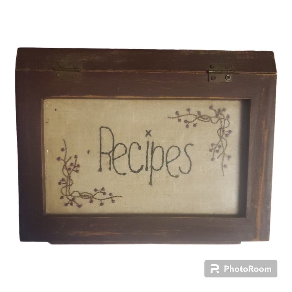 Country Recipe Box